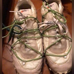 Off-White x Wmns Waffle Racer 'Electric Green'